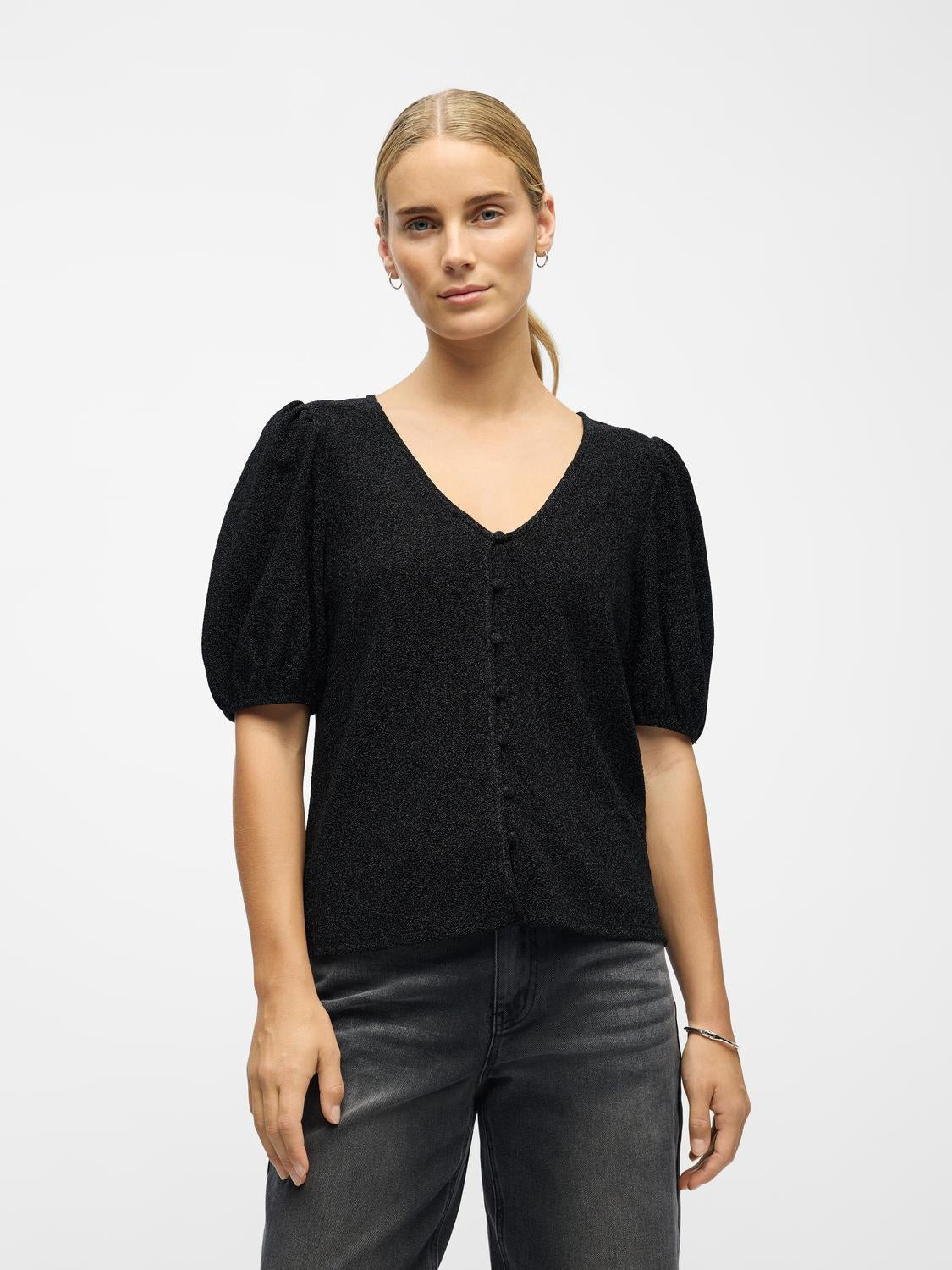 OBJFILIPA Top - Black - VERO MODA & VILA Bergvik